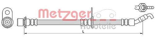 METZGER BREMSSCHLAUCH 4110621 