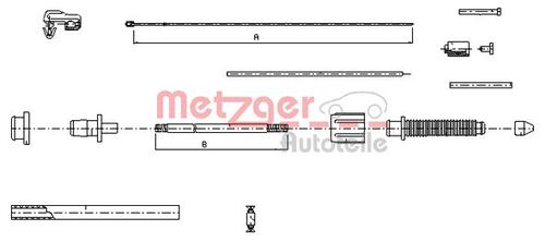 METZGER GASZUG 10.0382 