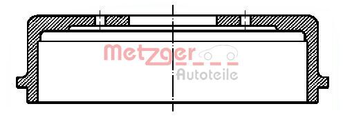 METZGER BREMSTROMMEL BT 9201 