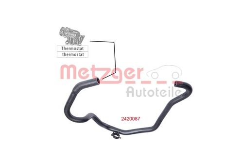 METZGER KÜHLERSCHLAUCH 2420087 