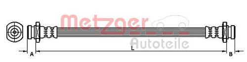 METZGER BREMSSCHLAUCH 4110531 