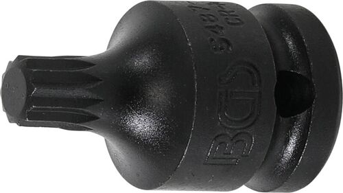 BGS Kraft-Bit-Einsatz | Antrieb Innenvierkant 12,5 mm (1/2