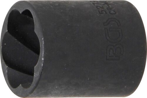 BGS Spiral-Profil-Steckschlüssel-Einsatz / Schraubenausdreher | Antrieb Innenvierkant 10 mm (3/8