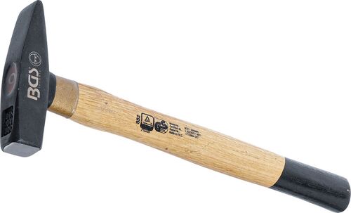 BGS Schlosserhammer | Holz-Stiel | DIN 1041 | 300 g 852 