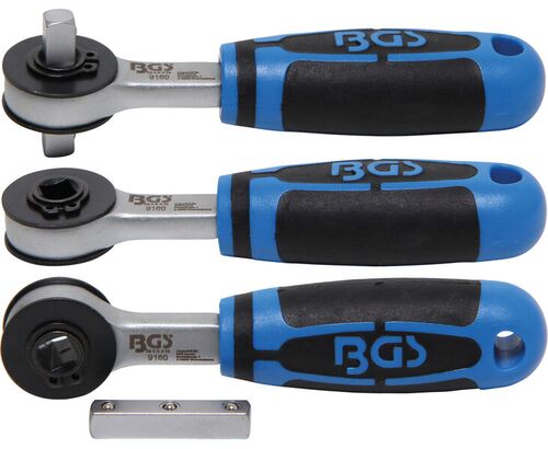 BGS Durchsteckknarre | Abtrieb Innenvierkant 6,3 mm (1/4