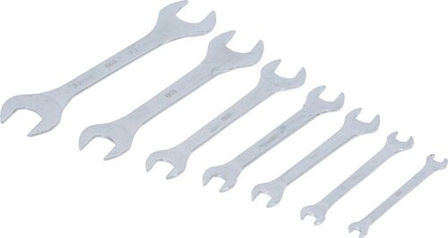 BGS Doppel-Maulschlüssel-Satz | extra flach | SW 6 - 23 mm | 7-tlg. 9019 