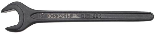 BGS Einmaulschlüssel | DIN 894 | SW 15 mm 34215 