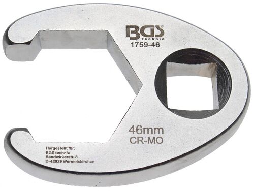 BGS Hahnenfußschlüssel | Antrieb Innenvierkant 20 mm (3/4