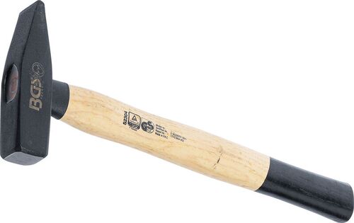 BGS Schlosserhammer | Hickory-Stiel | DIN 1041 | 400 g 52304 