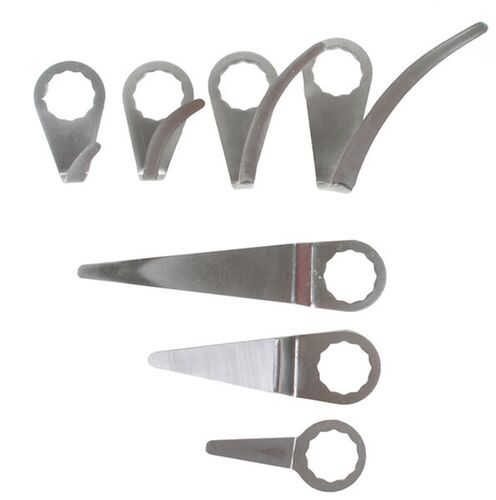 BGS Schneidmesserset für Druckluft-Ausglaser | für Art. 3218, 9291 | 7-tlg. 3256 
