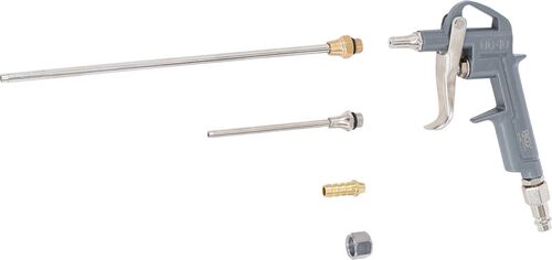 BGS Druckluft-Ausblaspistole | Alu-Druckguss | mit 3 Düsen 3215 