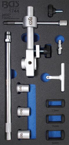BGS Druckluft-Ventilfederspanner-Satz | 15-tlg. 1744 