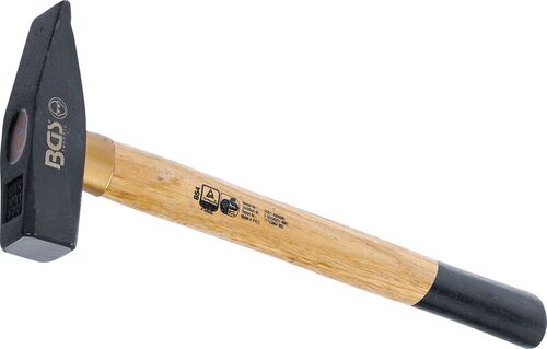 BGS Schlosserhammer | Holz-Stiel | DIN 1041 | 500 g 854 