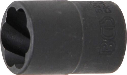 BGS Spiral-Profil-Steckschlüssel-Einsatz / Schraubenausdreher | Antrieb Innenvierkant 10 mm (3/8