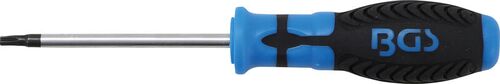 BGS Schraubendreher | T-Profil (für Torx) T20 | Klingenlänge 80 mm 4919 