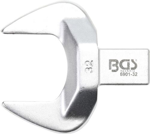 BGS Einsteck-Maulschlüssel | 32 mm | Aufnahme 14 x 18 mm 6901-32 