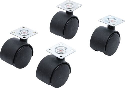 BGS Doppel-Lenkrollen-Satz | Ø 40 mm | 4-tlg. 80332 
