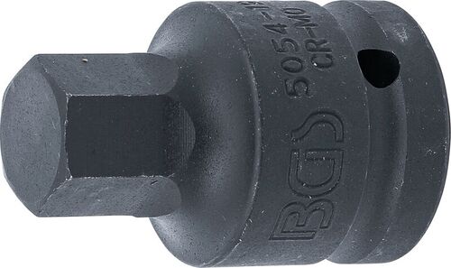 BGS Kraft-Bit-Einsatz | Antrieb Innenvierkant 20 mm (3/4