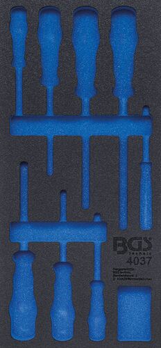 BGS Werkstattwageneinlage 1/3 | leer | für Art. 4037 4037-1 