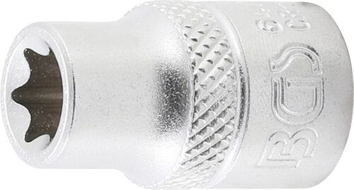 BGS Steckschlüssel-Einsatz E-Profil | Antrieb Innenvierkant 10 mm (3/8