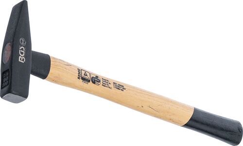 BGS Schlosserhammer | Hickory-Stiel | DIN 1041 | 200 g 52302 