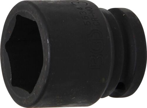 BGS Kraft-Steckschlüssel-Einsatz Sechskant | Antrieb Innenvierkant 20 mm (3/4