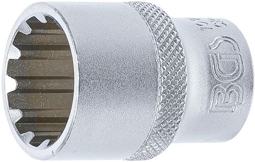 BGS Steckschlüssel-Einsatz Gear Lock | Antrieb Innenvierkant 12,5 mm (1/2