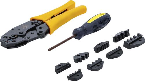 BGS Crimpzangen-Satz | mit 5 Paar Backen 9070 
