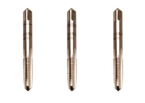 BGS Gewindebohrer-Satz | Vor-, Mittel- und Fertigschneider | HSS-G | M6 x 1,0 mm | 3-tlg. 933 