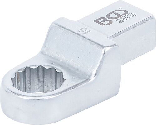 BGS Einsteck-Ringschlüssel | 16 mm | Aufnahme 14 x 18 mm 6903-16 