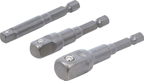 BGS Adapter-Satz für Bohrmaschinen | Außensechskant Antrieb 6,3 mm (1/4