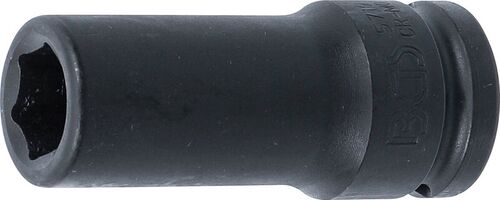 BGS Kraft-Steckschlüssel-Einsatz Sechskant, tief | Antrieb Innenvierkant 20 mm (3/4
