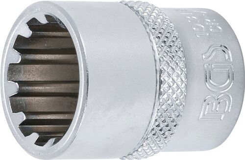 BGS Steckschlüssel-Einsatz Gear Lock | Antrieb Innenvierkant 10 mm (3/8