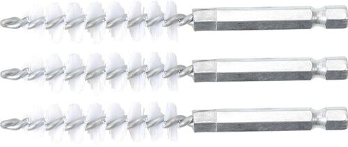BGS Nylonbürste | 12 mm | Antrieb Außensechskant 6,3 mm (1/4