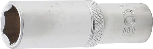 BGS Steckschlüssel-Einsatz Sechskant, tief | Antrieb Innenvierkant 10 mm (3/8