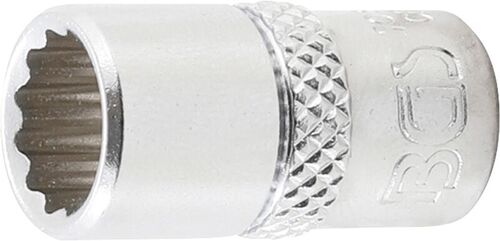 BGS Steckschlüssel-Einsatz Zwölfkant | Antrieb Innenvierkant 6,3 mm (1/4