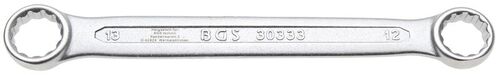 BGS Doppel-Ringschlüssel | extra flach | SW 12 x 13 mm 30333 