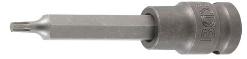 BGS Kraft-Bit-Einsatz | Länge 100 mm | Antrieb Innenvierkant 12,5 mm (1/2