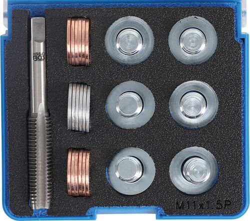 BGS Reparatursatz für Öl-Ablass-Gewinde | M11 x 1,5 mm 153 