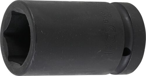 BGS Kraft-Steckschlüssel-Einsatz Sechskant, tief | Antrieb Innenvierkant 25 mm (1