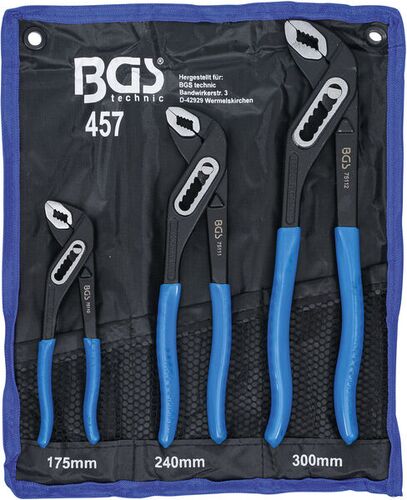 BGS Wasserpumpenzangen-Satz | 3-tlg. 457 