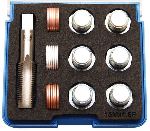 BGS Reparatursatz für Öl-Ablass-Gewinde | M15 x 1,5 mm 157 
