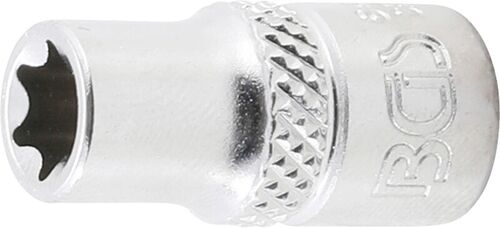BGS Steckschlüssel-Einsatz E-Profil | Antrieb Innenvierkant 6,3 mm (1/4