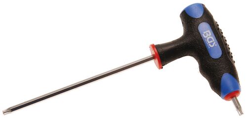 BGS Schraubendreher mit T-Griff und seitlicher Klinge | T-Profil (für Torx) T20 4010-12 