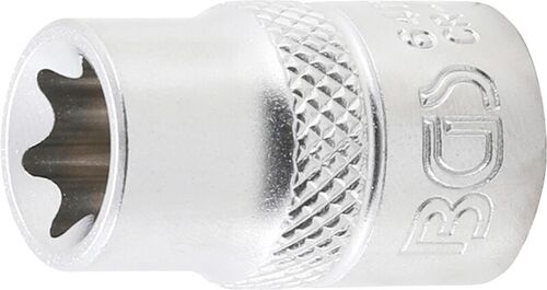 BGS Steckschlüssel-Einsatz E-Profil | Antrieb Innenvierkant 10 mm (3/8