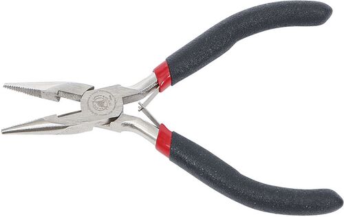 BGS Elektronik-Spitzzange | gerade | mit Feder | 120 mm 90383 