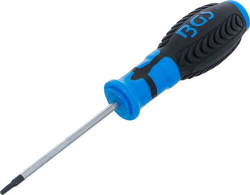 BGS Schraubendreher | T-Profil (für Torx) T10 | Klingenlänge 80 mm 4917 