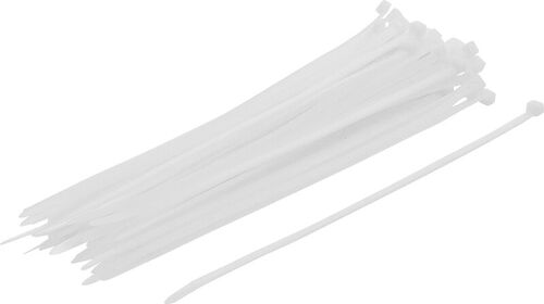 BGS Kabelbinder-Sortiment | weiß | 4,8 x 250 mm | 50-tlg. 80770 