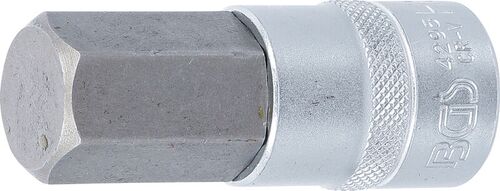 BGS Bit-Einsatz | Länge 70 mm | Antrieb Innenvierkant 12,5 mm (1/2