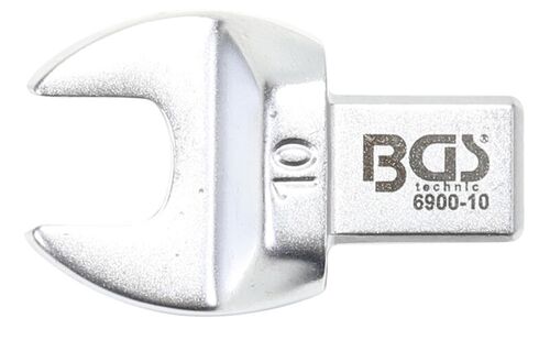 BGS Einsteck-Maulschlüssel | 10 mm | Aufnahme 9 x 12 mm 6900-10 